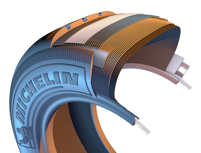 Tyre Cutaway Graphic